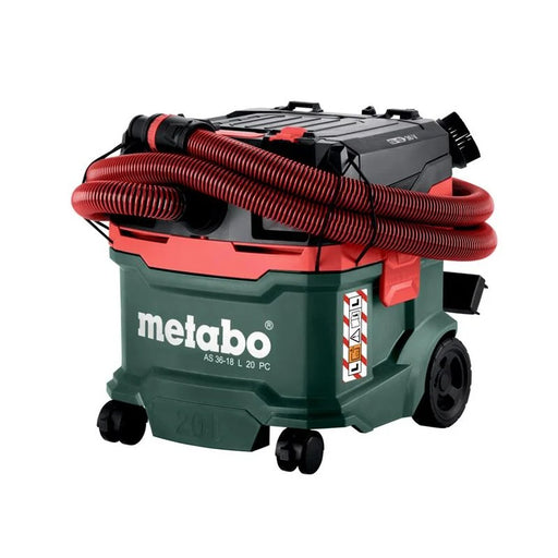 Metabo AS 36-18 L 20 PC Cordless L-Class Vacuum Cleaner 18V Bare Unit