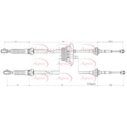 Apec Manual Transmission Cable Pull CAB7021