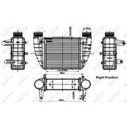 NRF Intercooler (Charge Air Cooler) 30252