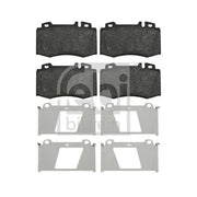 Febi Front Brake Pad Set 16454