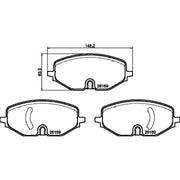 Mintex Front Brake Pad Set MDB4282