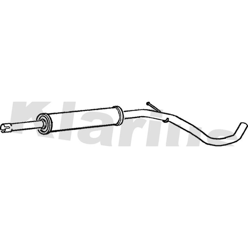 Klarius Box With Centre Pipe Centre VW508M