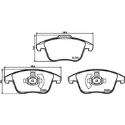 Mintex Front Brake Pad Set MDB4112