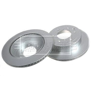 Borg & Beck 2 x Vented Rear Brake Discs BBD4755