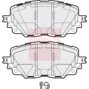 Apec Front Brake Pad Set PAD2141