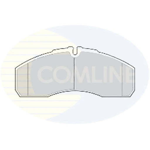Comline 4 x Front Brake Pad Set CBP01173