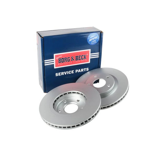 Borg & Beck 2 x Vented Front Brake Discs BBD4657