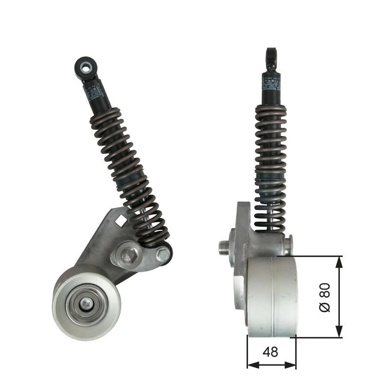 Gates Auxiliary Belt Tensioner T38698