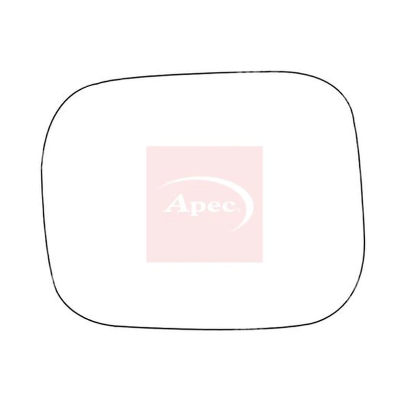 Apec Exterior Wing Mirror Glass Left AMS2841