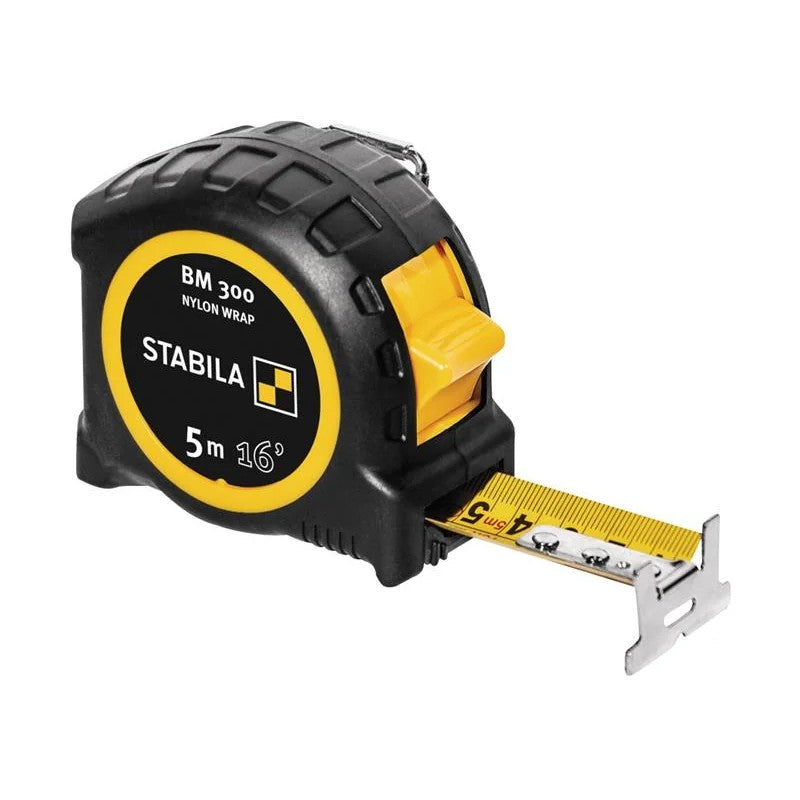 Stabila BM 300 Robust Pocket Tape 5m/16ft (Width 27mm) - 19576