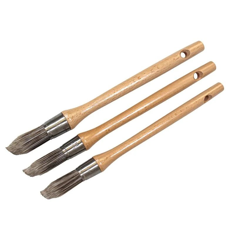 Faithfull Pointed Brush Set, 3 Piece - FAIPBPOINT3
