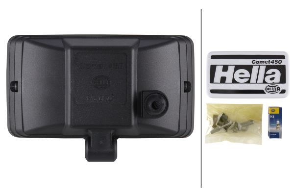 Hella High Beam Headlight Left 1FB 005 860-261