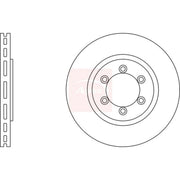 Apec 2 x Vented Front Brake Discs DSK2512