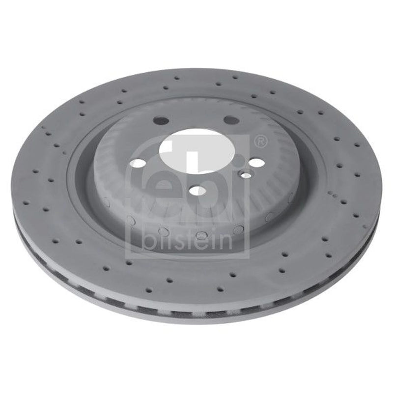 Febi 2 x Two-Piece Rear Brake Disc Brake Discs 1003475