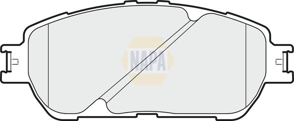 NAPA Front Brake Vented Discs & Pads fits TOYOTA