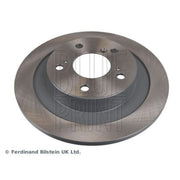 Blue Print 2 x Solid Rear Brake Discs ADH243132