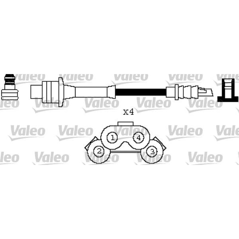 Valeo Ignition HT Lead Cable Kit 346429