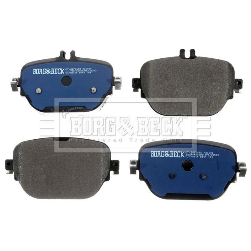 Borg & Beck 4 x Rear Brake Pad Set BBP2685
