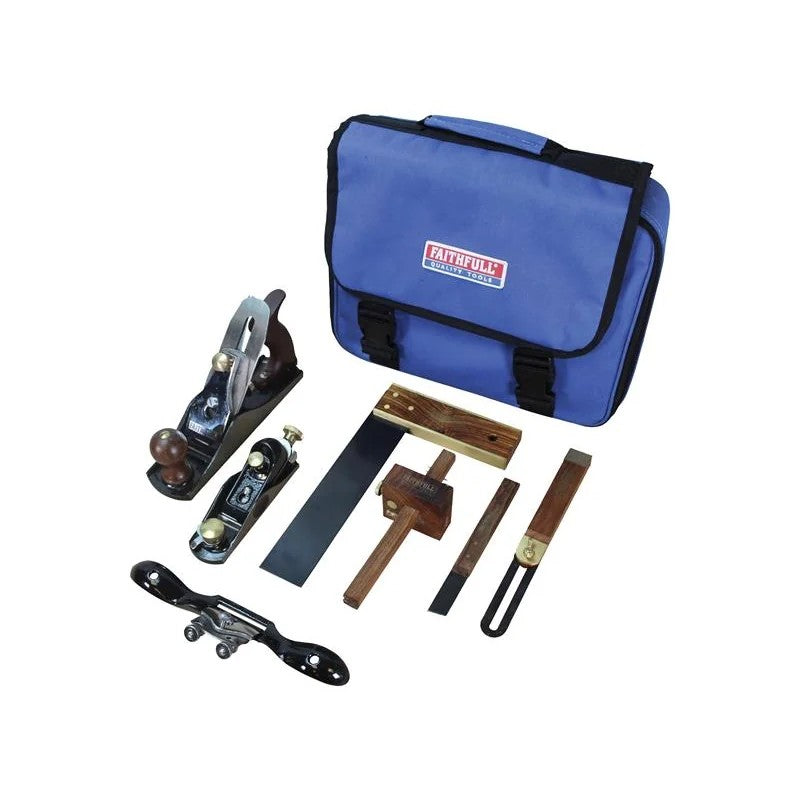 Faithfull Carpenter's Tool Kit, 7 Piece - FAICARPBAG
