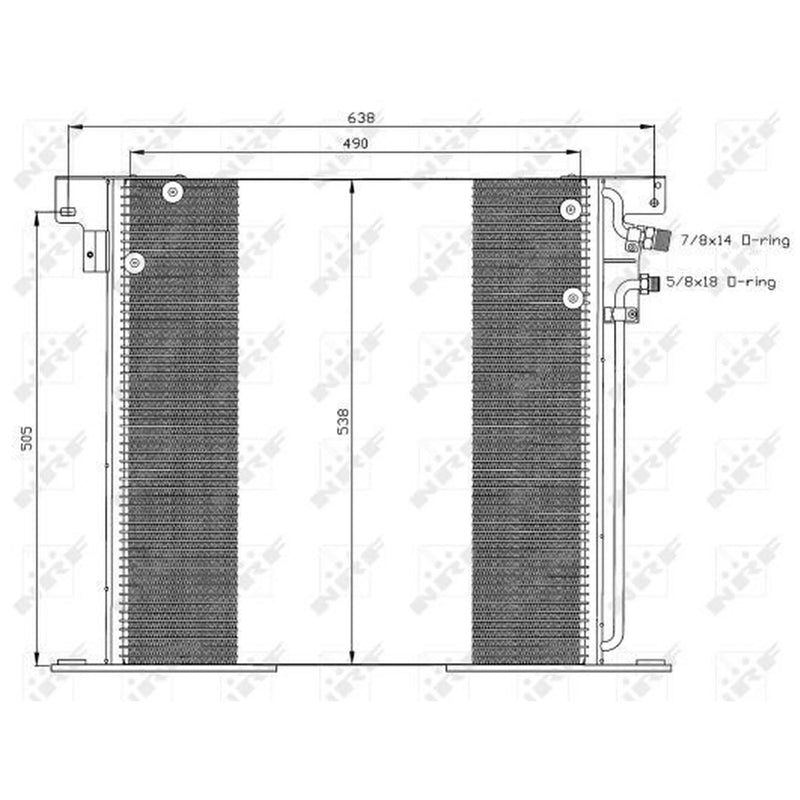 NRF Air Conditioning Condenser 35305