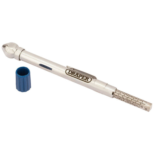 Draper Tyre Pressure Gauge with Side Mount 51541 Draper  - Town Parts