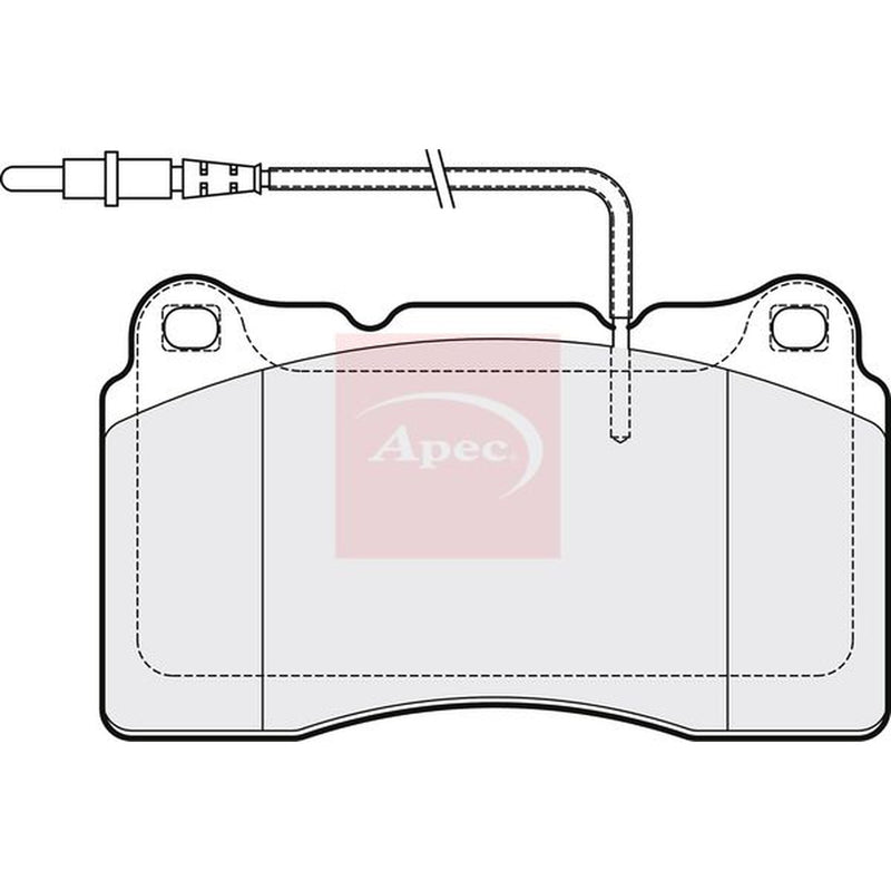 Apec Front Brake Pad Set PAD1241