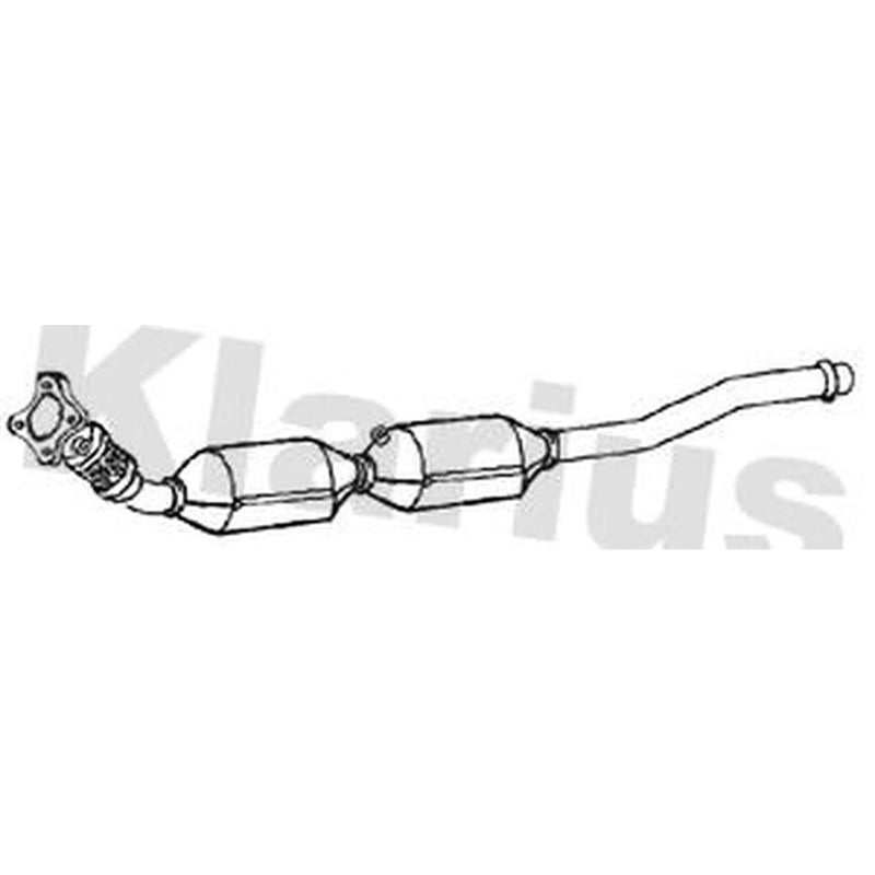 Klarius Catalyst Type Approved With Pipe 312542