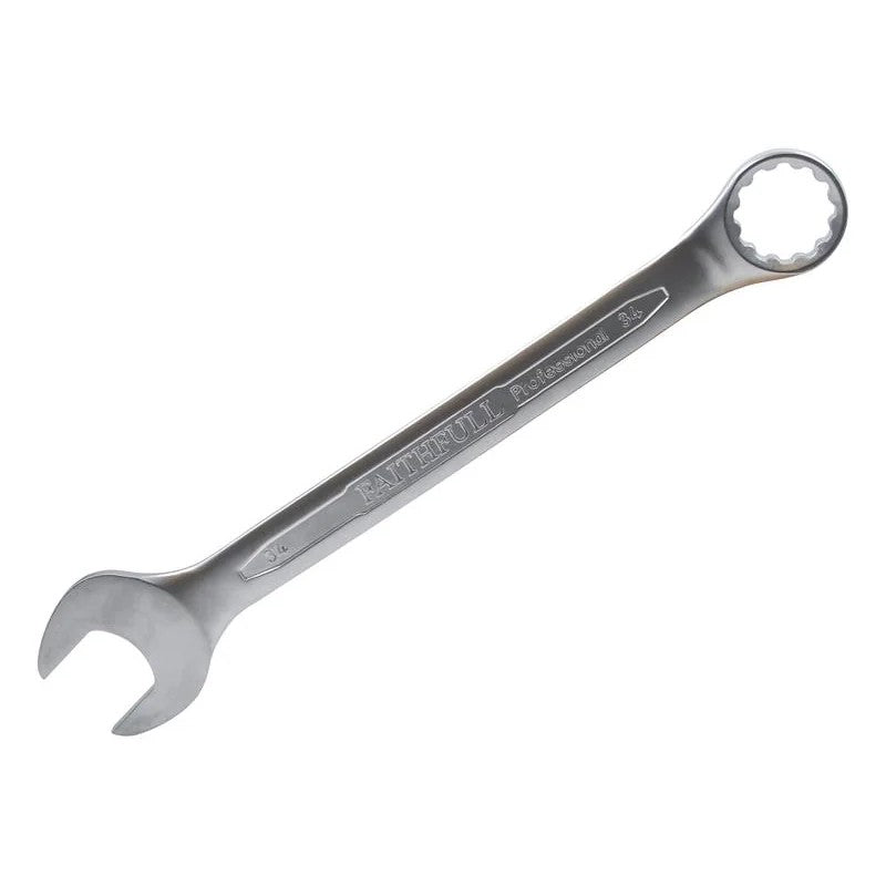 Faithfull Combination Spanner CV Satin Finish (group 2) 26-50mm