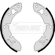 Borg & Beck Brake Shoe Set Axle Kit BBS6247