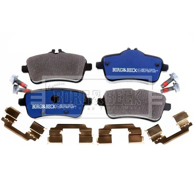 Borg & Beck 4 x Rear Brake Pad Set BBP2419