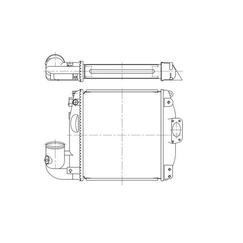 NRF Intercooler (Charge Air Cooler) 309094