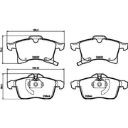 DON Front Brake Pad Set PCP1015