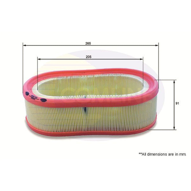 Comline Engine Air Filter EAF411