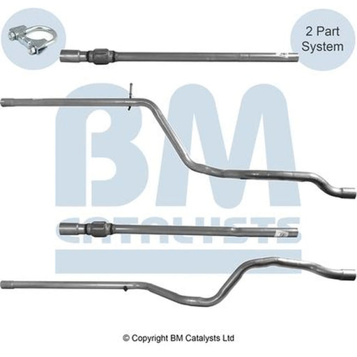 BM Catalysts Exhaust Pipe OD BM50513