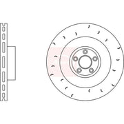 Apec 2 x / Rear Brake Discs DSK2911