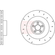 Apec 2 x / Rear Brake Discs DSK2911