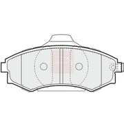 Apec Front Brake Pad Set PAD1203