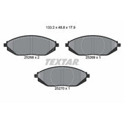 Textar Front Brake Pad Set 2526801