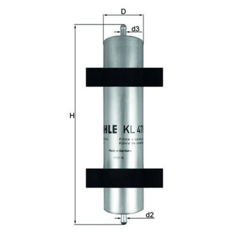 Mahle Fuel Filter Element KL 478
