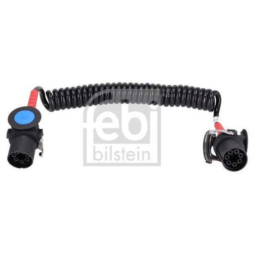 Febi Coiled Cable 7 Connectors 24V PU (Polyurethane) 21640