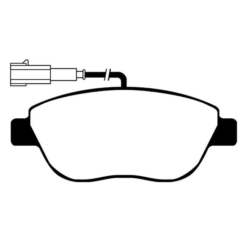 Abtex Front Brake Pad Set PLU3754