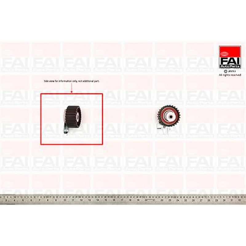 FAI Timing Belt Tensioner Pulley OD ID Wide T9298