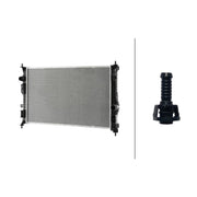 Hella Engine Radiator Rear 8MK 366 301-731