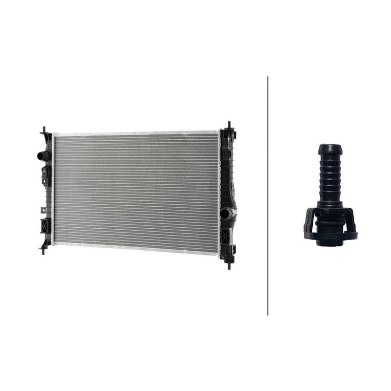 Hella Engine Radiator Rear 8MK 366 301-731
