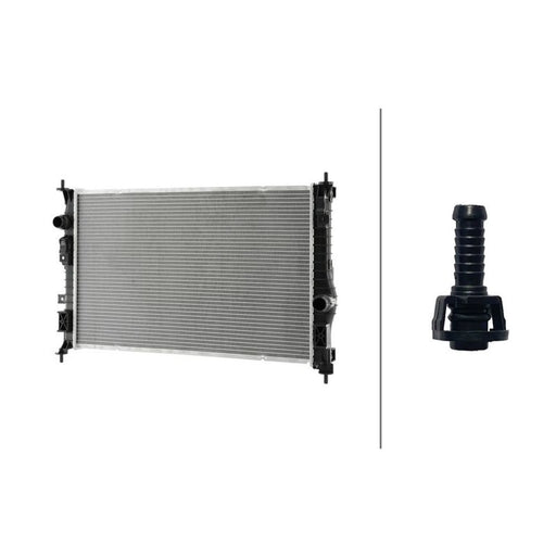 Hella Engine Radiator Rear 8MK 366 301-731