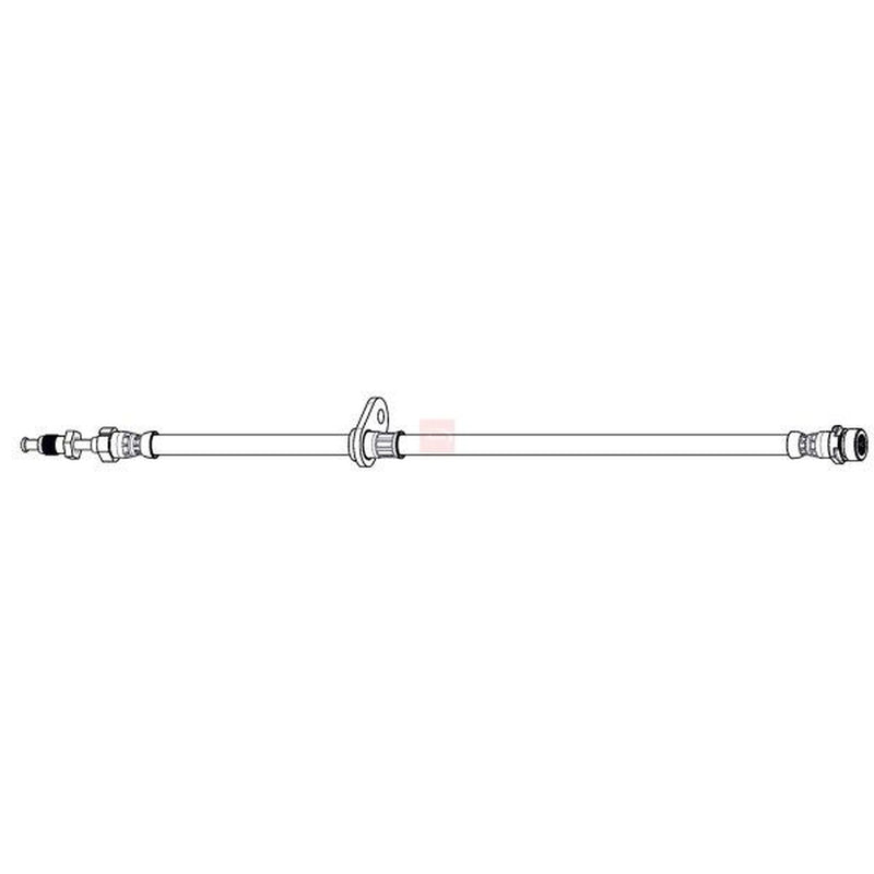 Apec Brake Hydraulic Hose Line Rear Right HOS4237