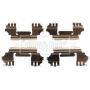 Borg & Beck Brake Pad Accessory Fitting Kit Front BBK1572