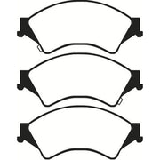 Abtex Front Brake Pad Set PLU2449