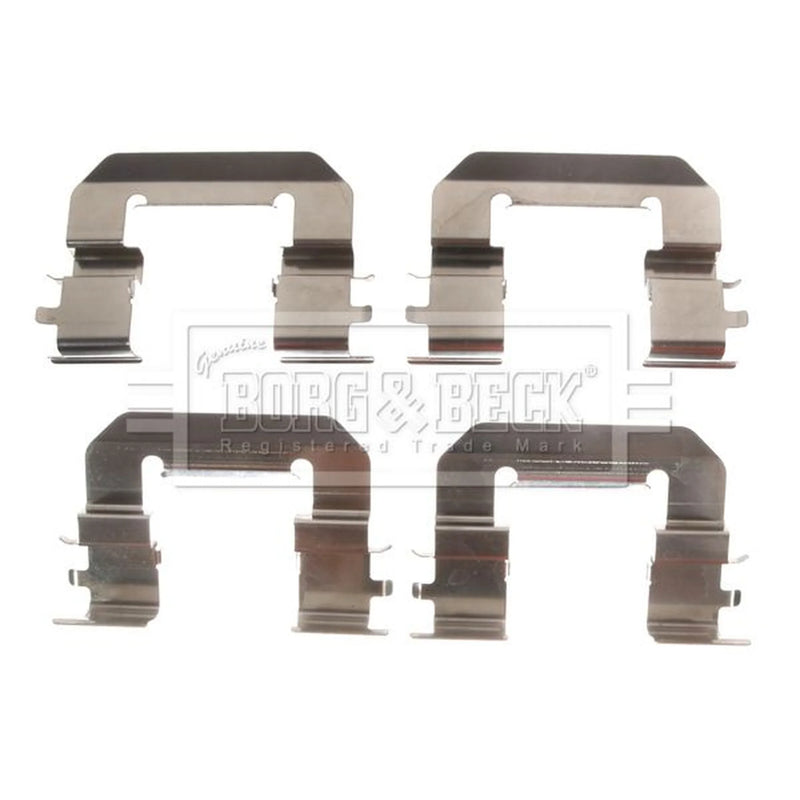 Borg & Beck Brake Pad Accessory Fitting Kit Front BBK1613