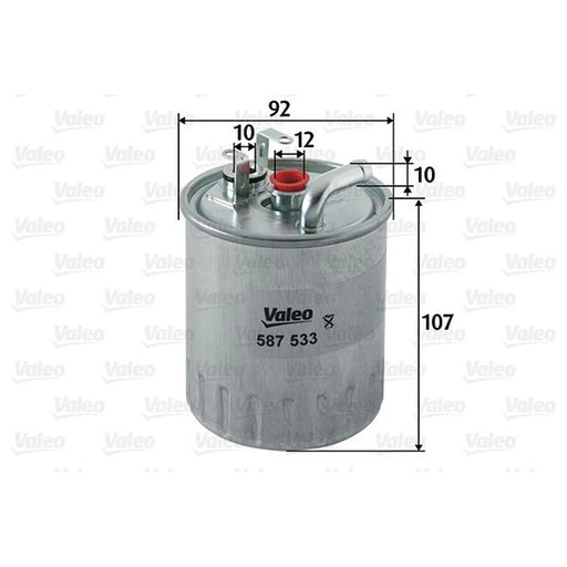 Valeo Fuel Filter Element 587533